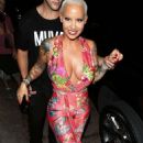 Amber Rose at Peppermint nightclub in West Hollywood