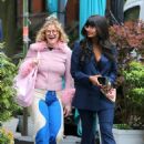 Jameela Jamil – Out with a friend in West Village in New York - 454 x 681