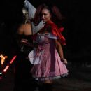 Amy Childs – TOWiE TV Show filming, Halloween Special - 454 x 681