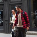 Tayshia Adams – With fiance Zac Clark out in Manhattan