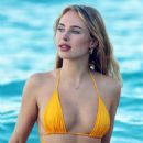 Kimberley Garner &#8211; In a bikini on a holidays in the Caribbean island of St. Barts