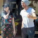 Dakota Johnson – With Chris Martin go out on a coffee in Malibu