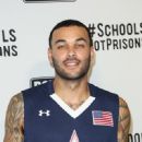 Don Benjamin is seen arriving at the Power 106 Celebrity Basketball Game at Galen Center - 450 x 600