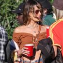 Alessandra Ambrosio – Seen during day 3 of the Coachella Valley Music and Arts Festival in Indio