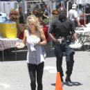 AnnaLynne McCord - On The 90210 Set On The Beach In Redondo, 2009-07-14