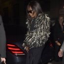 Naomi Campbell – Leaving Valentino London Fashion Week after party in Mayfair