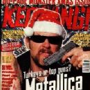 James Hetfield - Kerrang Magazine Cover [United Kingdom] (21 December 1996)
