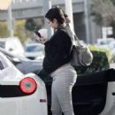 Bhad Bhabie – Seen showcasing a new hairstyle while out in Los Angeles