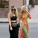 Annalynne McCord – With Rachel McCord seen leaving a medical building in Beverly Hills - 454 x 709