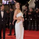 Iris Mittenaere and Matthieu Declercq: “Le Retour (Homecoming)” Red Carpet at Cannes Film Festival 05/17/2023 - 454 x 681