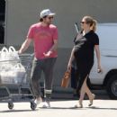 Stassi Schroeder – With husband Beau Clark seen at grocery store in Los Angeles - 454 x 429