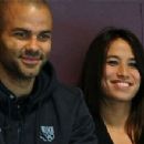 Tony Parker and Axelle Francine - 454 x 219