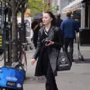 Phoebe Dynevor – Checks out of the Bowery Hotel in New York - 454 x 587