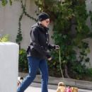 Cybill Shepherd – Spotted out with her dogs in Los Angeles - 454 x 588
