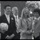 John Deacon and his family at his son's wedding