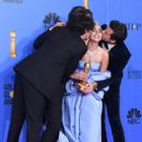 Mark Ronson, Anthony Rossomando, Lady Gaga and Andrew Wyatt At The 76th Golden Globe Awards (2019) - 410 x 600