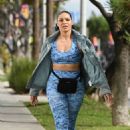 Jordin Sparks – Leaving a workout class in Los Angeles - 454 x 681