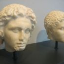 Alexander, left, and Hephaestion, right. The Getty Villa Museum