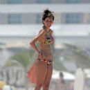 Patricia Zavala in Bikini on vacation in Tulum - 454 x 629