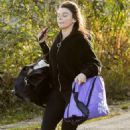 Faye Brookes – Seen leaving Dancing on Ice Training in Manchester - 454 x 735