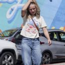 Kristen Bell – Seen going out in Los Angeles