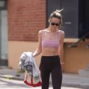 Olivia Wilde – Spotted while leaving the gym in Los Angeles