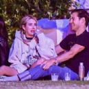 Emma Roberts – Seen with mystery guy at Coachella