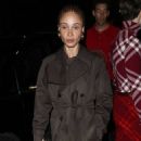 Adwoa Aboah – Stepping out at Burberry star-studded dinner in London