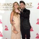 Karen Martinez and Juanes– 2017 Person of the Year Gala Honoring Alejandro Sanz - Arrivals - 405 x 600