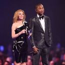 Kylie Minogue and Pharrell William - The BRIT Awards 2014 - Show - 425 x 612