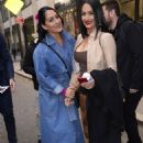 Nikki Bella – With Brie Bella are seen exiting the NBC Rockefeller Studios in New York - 454 x 678