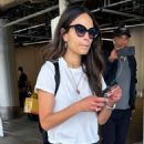 Jordana Brewster – Seen at Los Angeles International Airport - 454 x 681