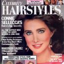 Connie Sellecca - Celebrity Hairstyles Magazine Cover [United States] (February 1987)