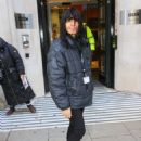 Claudia Winkleman – Arriving at her weekly radio show in London - 454 x 651