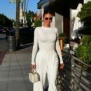 Chloe Sims – In all-white ensemble in Beverly Hills at Funke Restaurant - 454 x 681