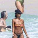 Deva Cassel – With Narah Baptista in a bikini at a beach in Ipanema - 454 x 578