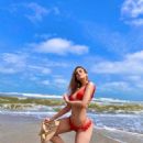 Karla Duran- Miss Bikini 2021- Photoshoot on the beach - 454 x 568