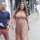 Kelly Brook – Returns to work after her holiday in London