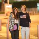 Taylor Hill walk with her boyfriend in West Hollywood