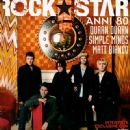 Roger Taylor, Andy Taylor, Nick Rhodes, John Taylor, Simon Le Bon - Rockstar Magazine Cover [Italy] (October 2004)