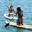 Lauren Goodman and Cindy Prado in Bikini on the beach in Miami - 454 x 401