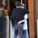 Ashley Benson – With Brandon Davis Pack on The PDA in LA