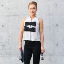 Hayden Panettiere: Milan Fashion Week Menswear