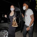 Danielle Bregoli – Arrives for dinner with her boyfriend in Los Angeles