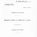 1923 in Mandatory Syria