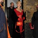 Christine Quinn – Leaving Rita Ora’s Fashion Awards after party at The Chiltern Firehouse in London