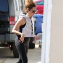 Ashley Tisdale: at the Gym in LA