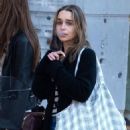 Emilia Clarke – Seen in Belgium to film ‘The Pod Generation’ by the director S. Barthe