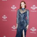 Karen Elson in a sheer dress at The Prince’s Trust Gala in New York - 454 x 656