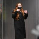 Lindsay Lohan – Spotted at JFK Airport in New York - 454 x 681